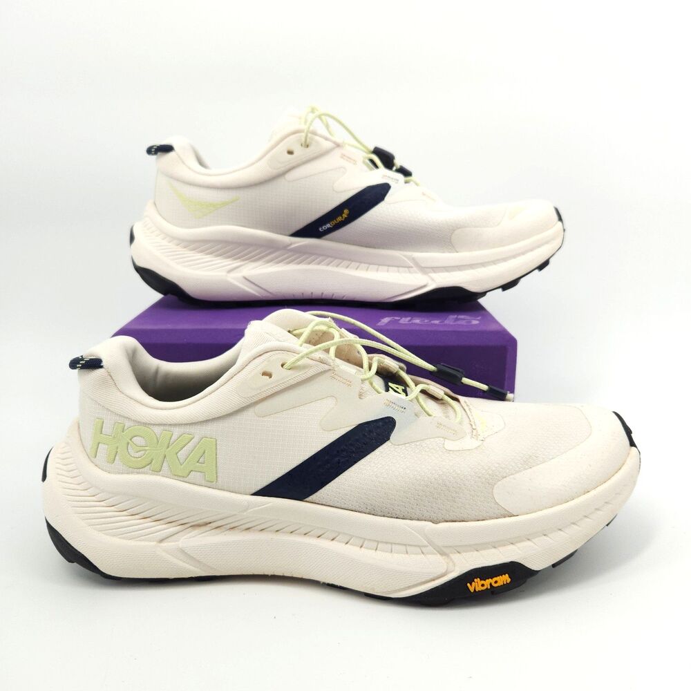 Hoka One One Transport Shoes Women Size 8 Men 7 Vibram Trail Hiking 1123153 ARV